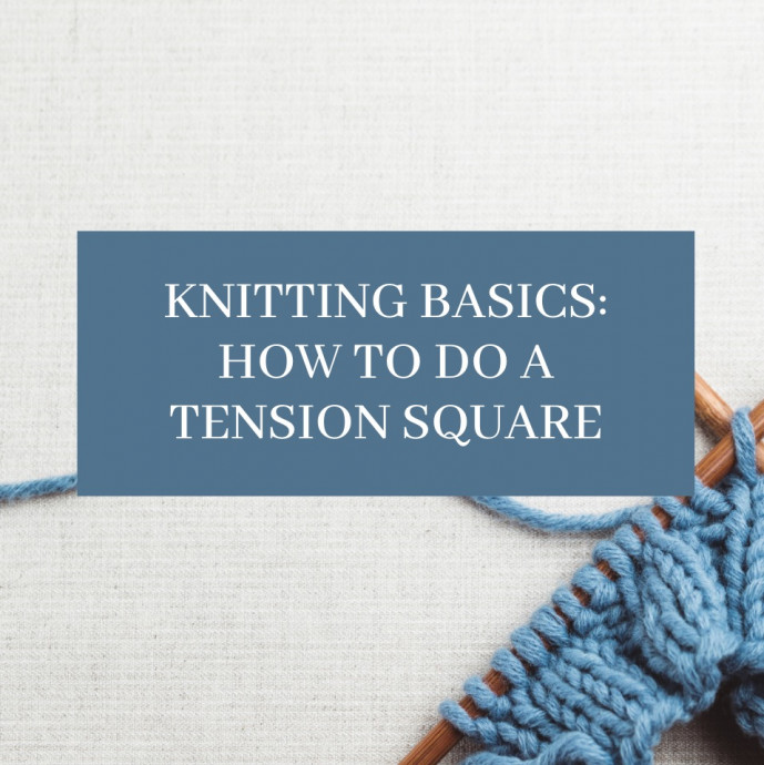 Knitting Basics: How to Do a Tension Square