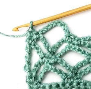 Double Trellis Crochet Stitch Photo Tutorial