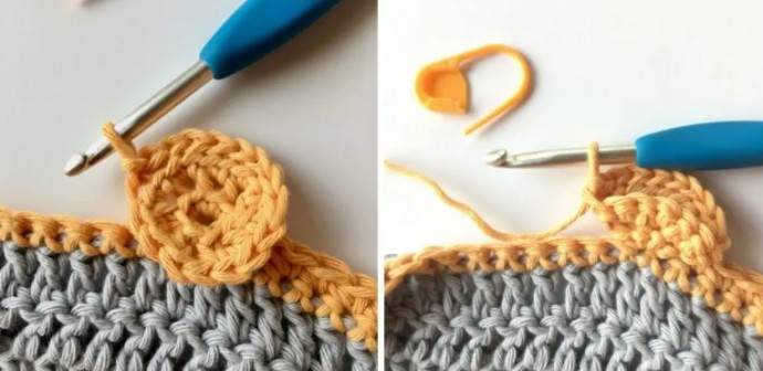 Flower Mum Crochet Stitch Photo Tutorial