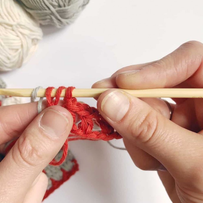 Granny Block Crochet Stitch Photo Tutorial