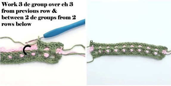 How to Crochet the Flower Puff Stitch Photo Tutorial