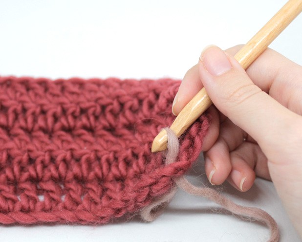 How to Make Elevations with the Slip Crochet Stitch