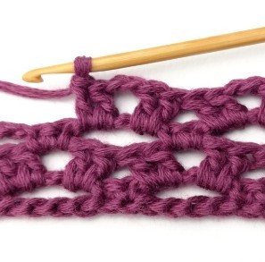 The Eyelet and Mixed Block Crochet Stitch Photo Tutorial