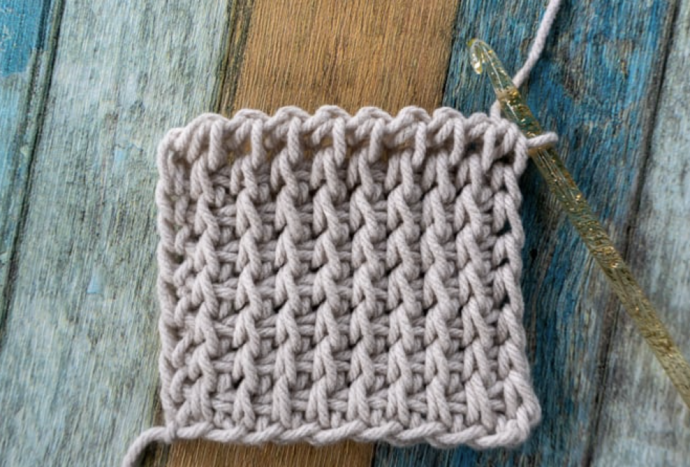 Tunisian Half Double Crochet Stitch Tutorial