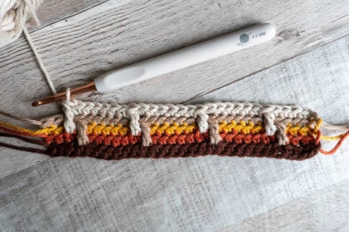 Apache Tears Crochet Stitch Photo Tutorial