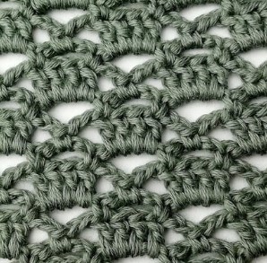 How to Crochet the Diamond And Block Stitch Photo Tutorial