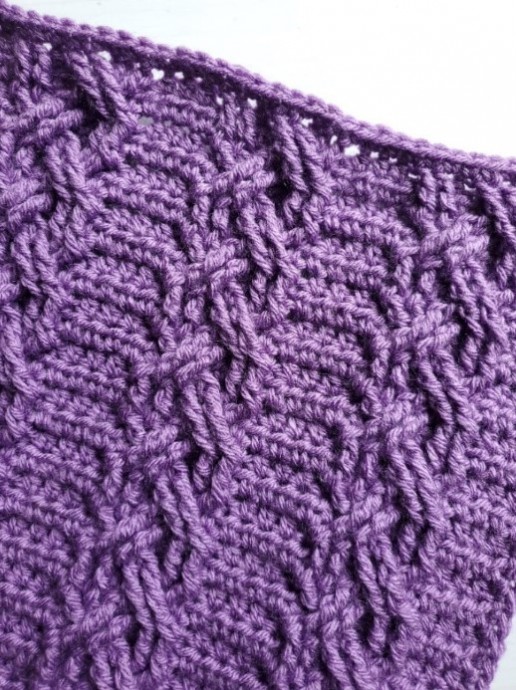 Braided Cable Crochet Stitch Tutorial