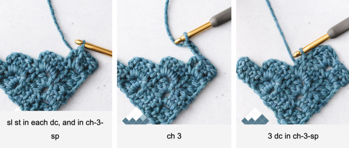 How to Crochet: Corner to Corner Diagonal Box Stitch