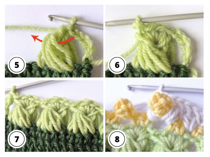 Long Loop Crochet Stitch Tutorial