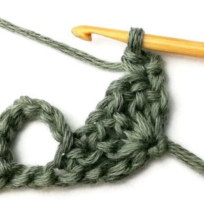 Stacked Triangles and Eyelet Crochet Stitch Photo Tutorial