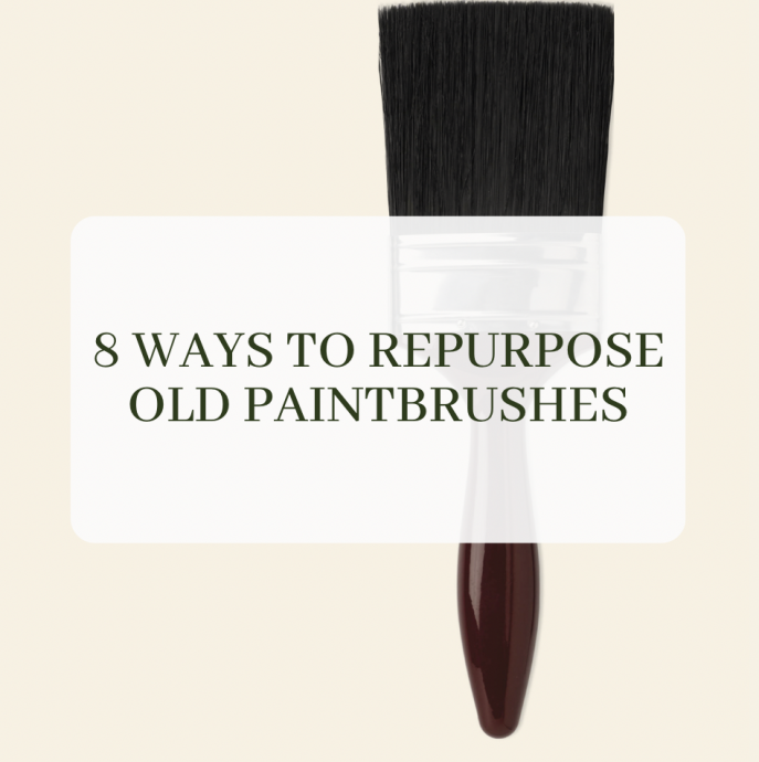 8 Ways to Repurpose Old Paintbrushes