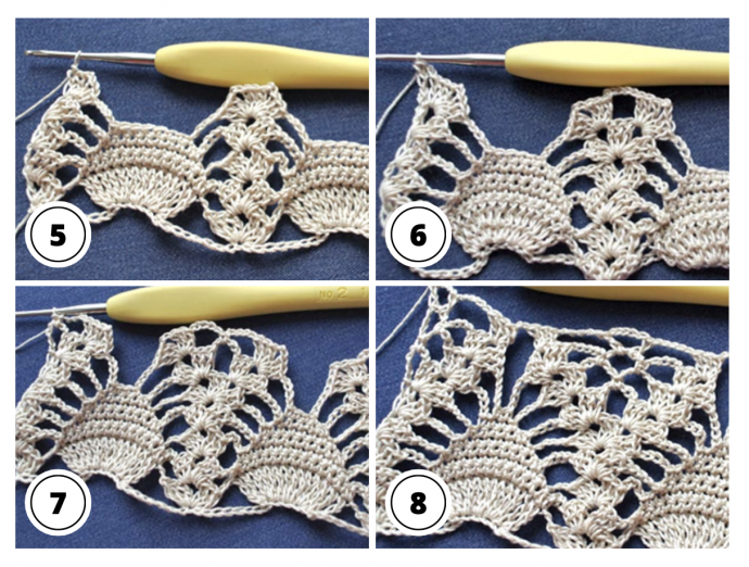 Crochet Creative: Stunning Lace Pineapple Stitch