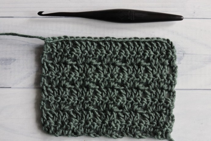 How to Crochet the Twin V Stitch Photo Tutorial