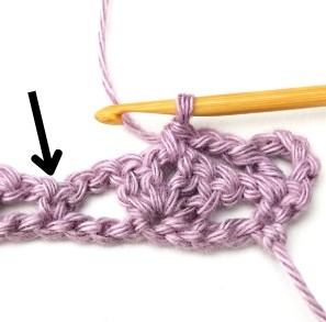 Lacy V and Double V Crochet Stitch Photo Tutorial