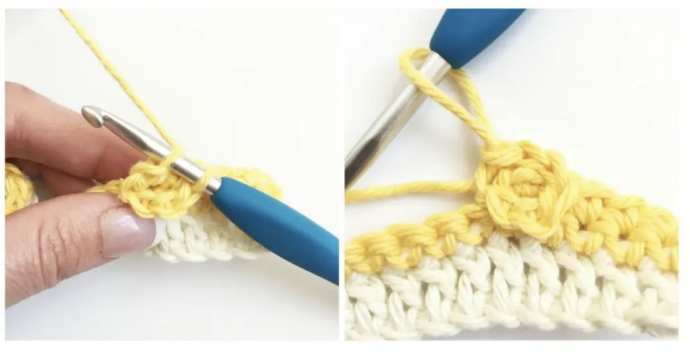 How to Crochet the Cherry Blossom Flower Crochet Stitch Photo Tutorial
