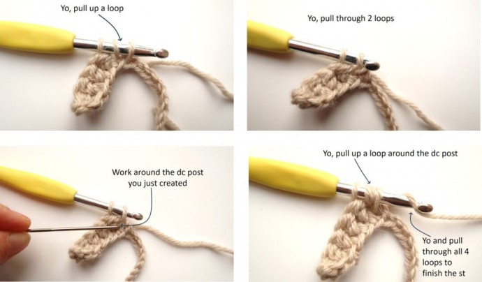 Tornado Crochet Stitch Photo Tutorial