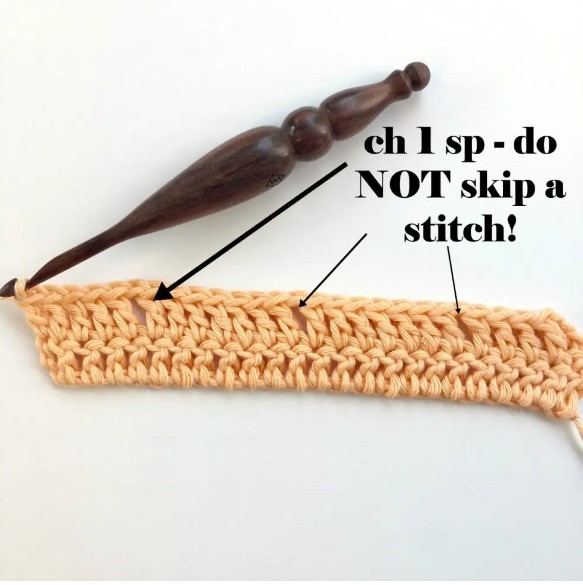 Extreme Drop Leaf Crochet Stitch Photo Tutorial