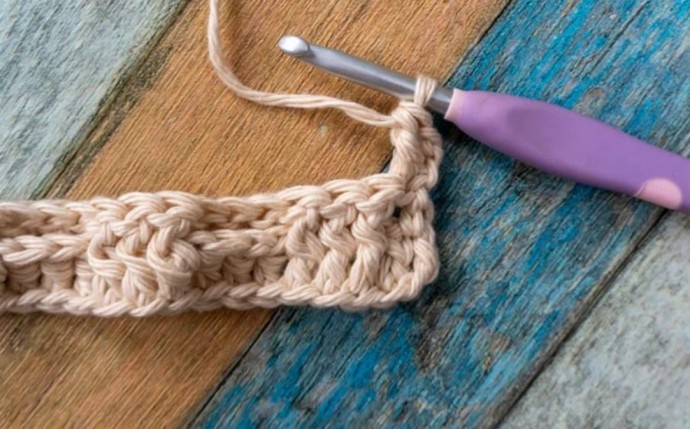 How to Crochet the Basketweave Stitch Photo Tutorial