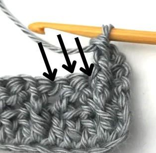 Bars and Zigzag Crochet Stitch Photo Tutorial
