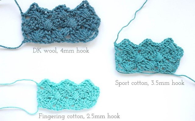 Woven Shell Crochet Stitch Photo Tutorial