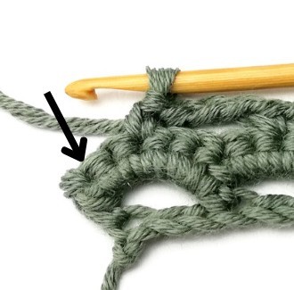Eyelet Crochet Stitch Photo Tutorial
