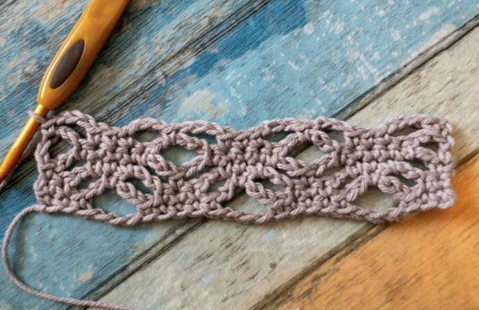 How to Crochet the Woven Lattice Stitch