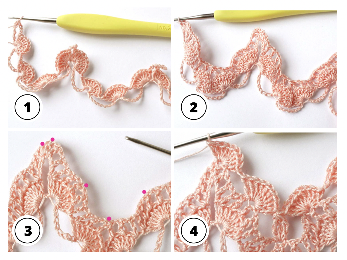 How to Crochet Big Ripple Stitch — Brilliant Life Hacks