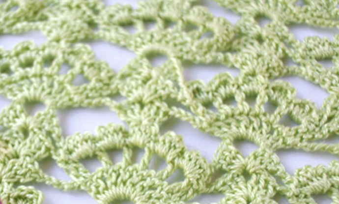 Crochet Stitch: Airy Lace Shell Stitch