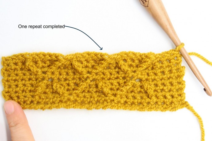 Lattice Stitch Photo Tutorial