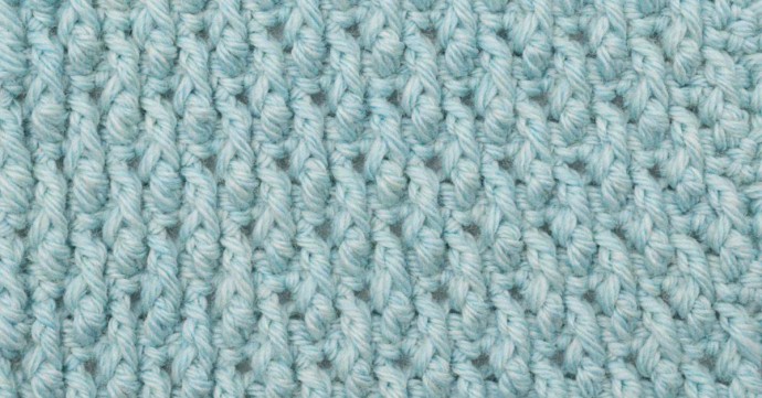 Alpine Crochet Stitch Photo Tutorial