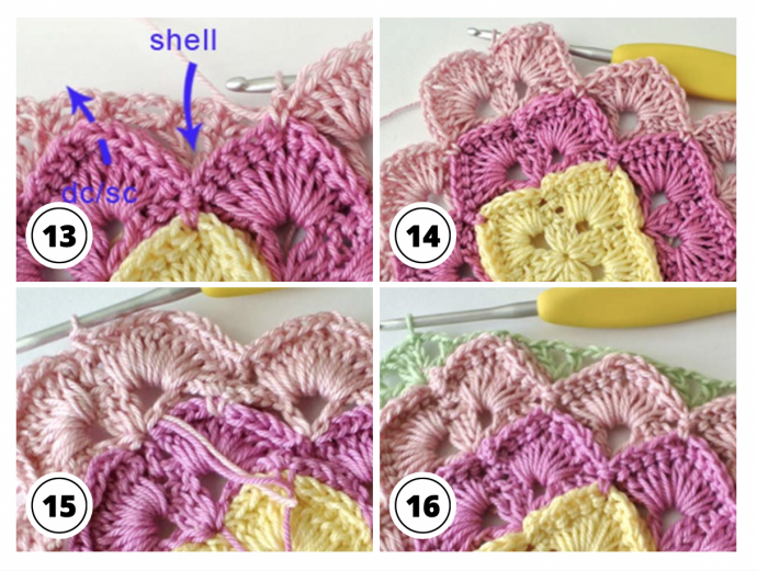 Crochet Box Square Stitch