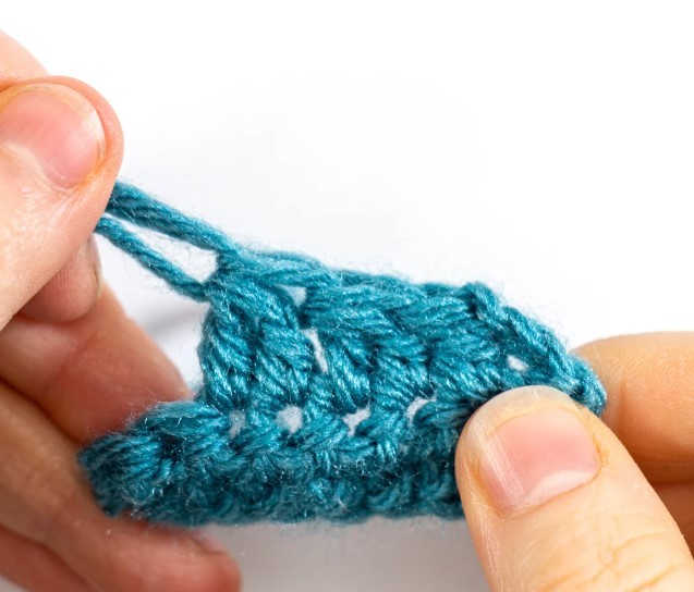 How to Do a Double Crochet Decrease Photo Tutorial