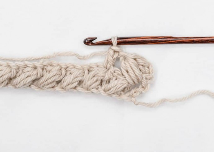 Zig Zag Puff Crochet Stitch Photo Tutorial
