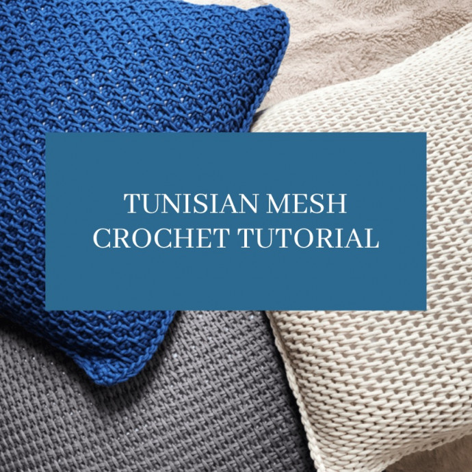 Tunisian Mesh Crochet Tutorial