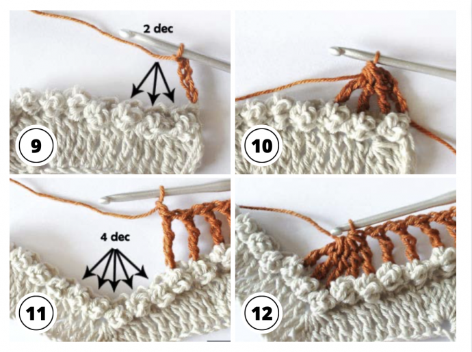 Crochet Textured Ripple Stitch Tutorial