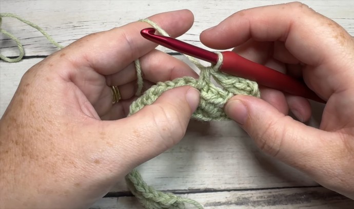 How to Crochet the Flower Bud Stitch Photo Tutorial