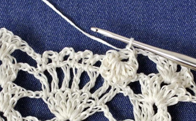 How to Crochet the Pineapple Stitch