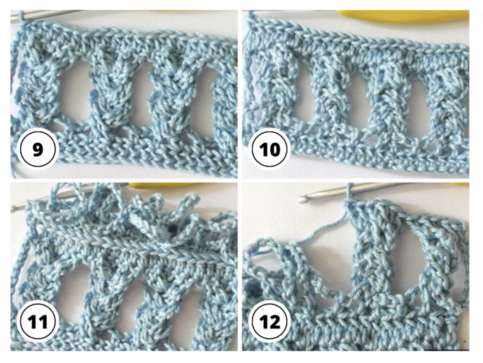 Crochet braid stitch tutorial