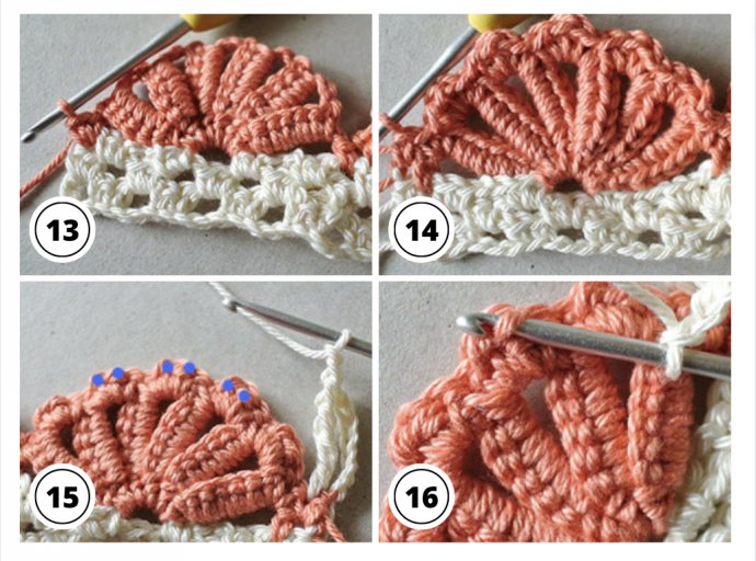 Crochet Tutorial: Framed Shell Stitch