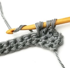 Aligned Bobble Crochet Stitch Photo Tutorial