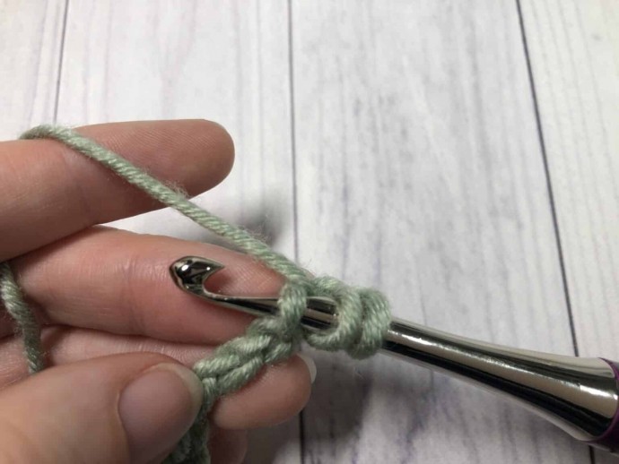 How to Crochet the Half Double Slip Stitch Photo Tutorial