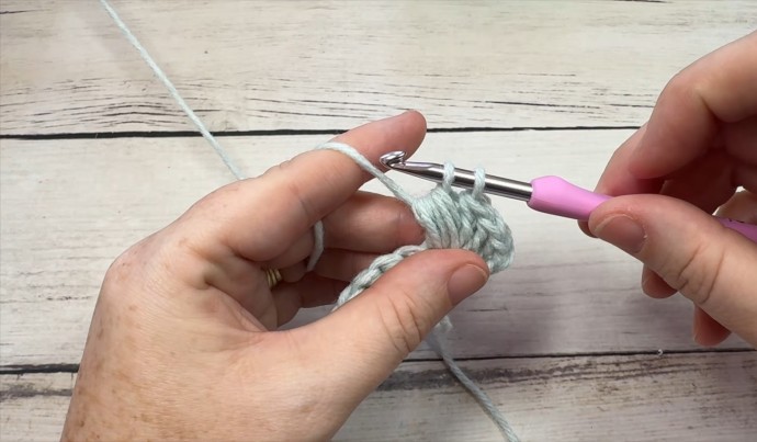 How to Crochet the Slanted Puff Shell Stitch Photo Tutorial