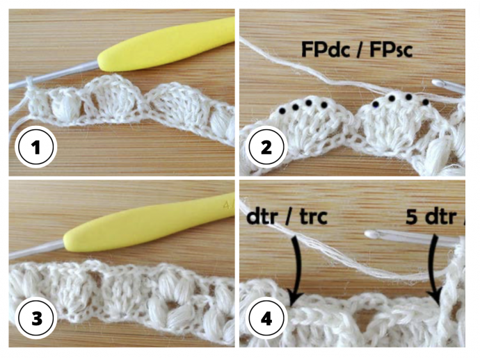 How to Make the Textured Puff Crochet Stitch