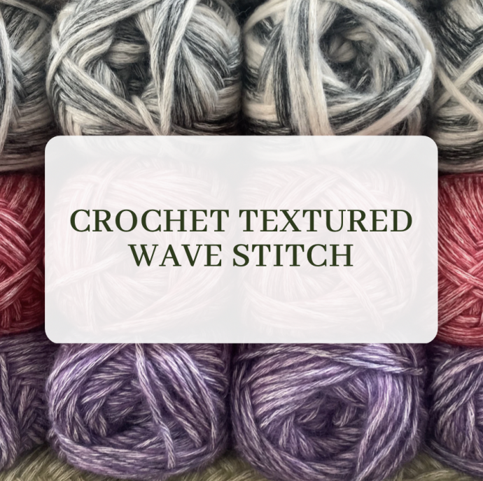 Crochet Textured Wave Stitch
