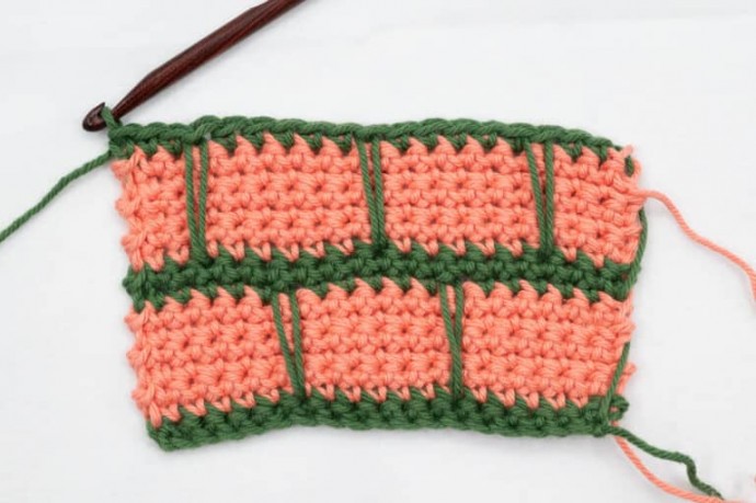 How to Crochet the Brick Stitch Photo Tutorial
