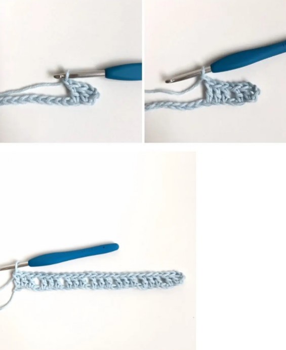 How to Crochet the Larksfoot Crochet Stitch Photo Tutorial