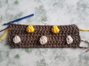 Crochet Polka Dots In Contrasting Colors Photo Tutorial