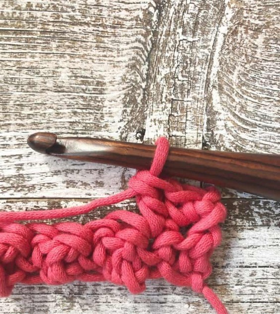 How to Crochet the Lemon Peel Stitch Photo Tutorial