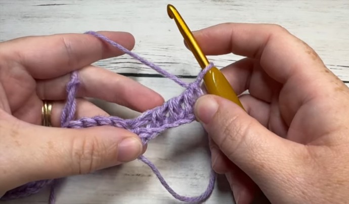 How to Crochet the River Stitch Photo Tutorial