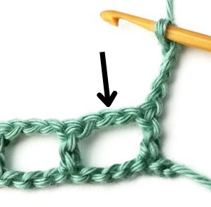Lacy Aligned Picot Crochet Stitch Photo Tutorial